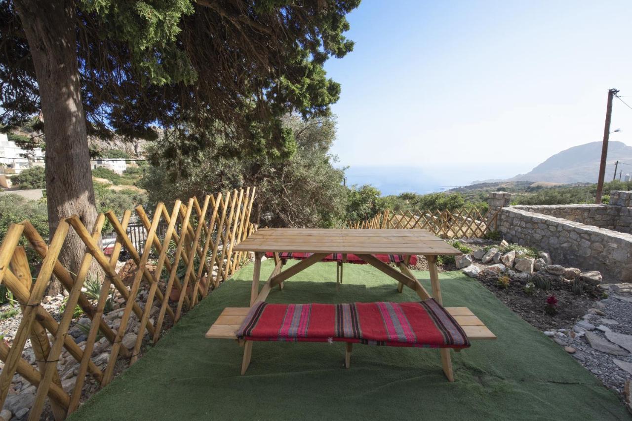Petasos House - Garden - Sea View Villa Sellia  ภายนอก รูปภาพ