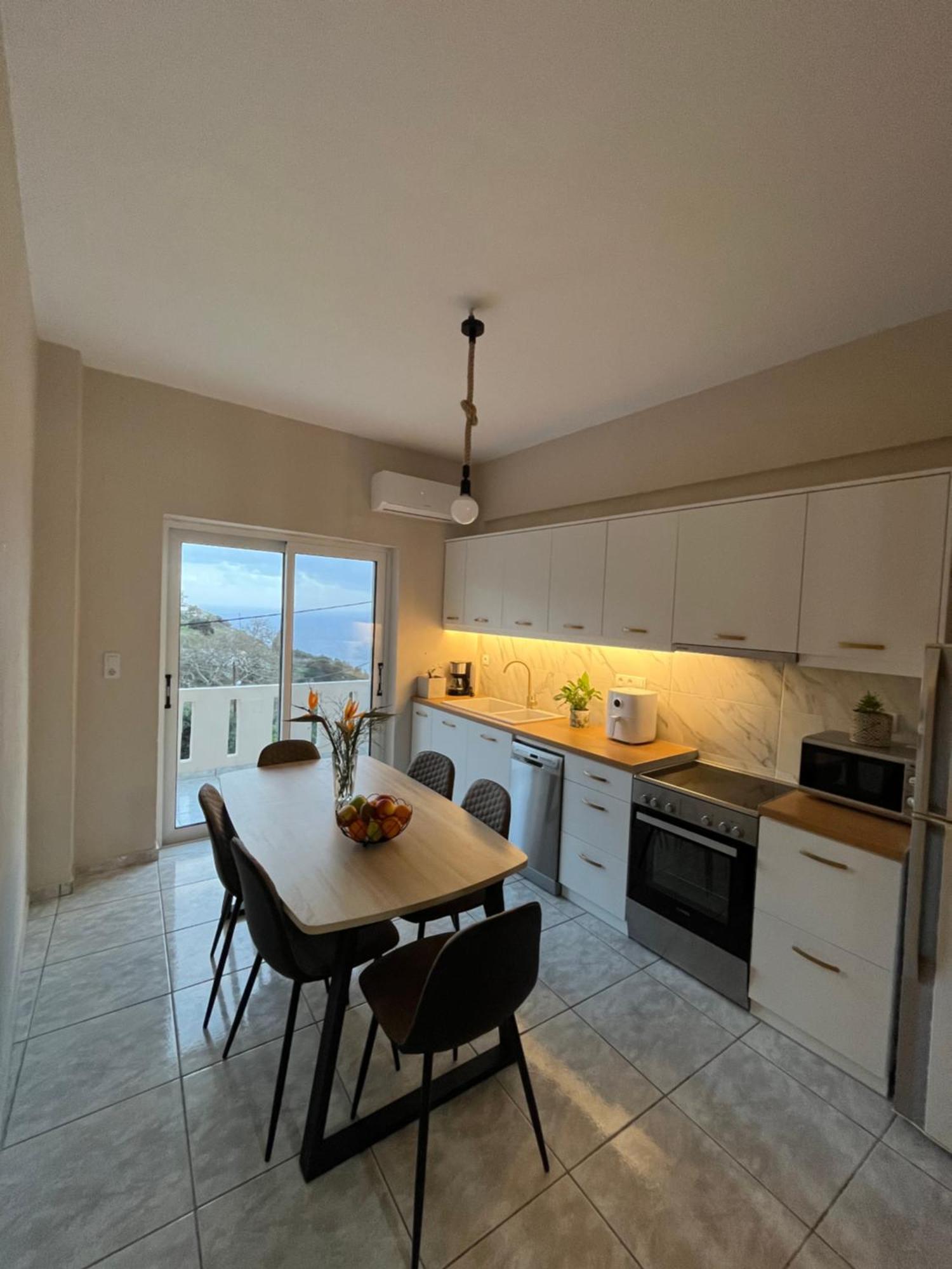 Petasos House - Garden - Sea View Villa Sellia  ภายนอก รูปภาพ