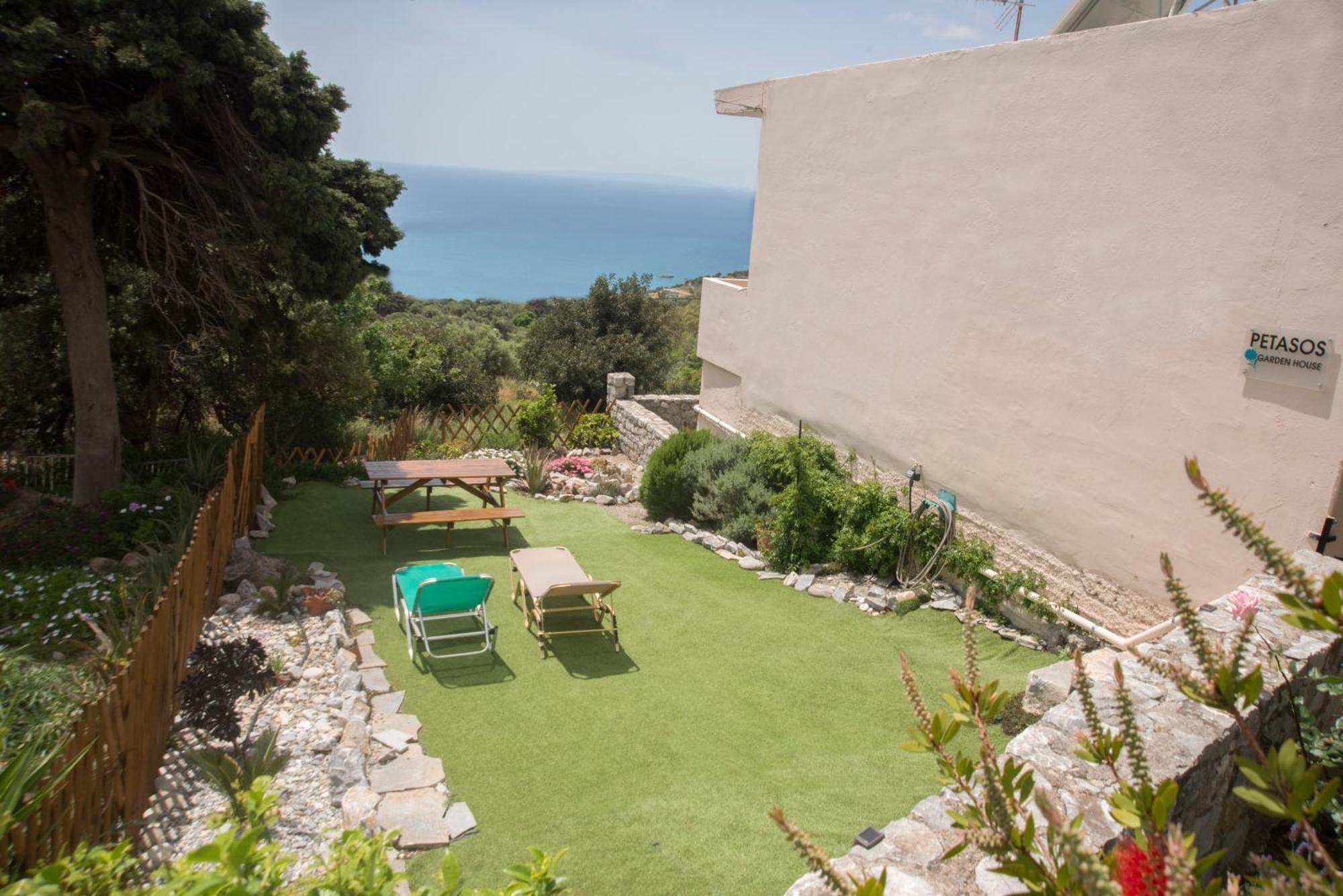 Petasos House - Garden - Sea View Villa Sellia  ภายนอก รูปภาพ