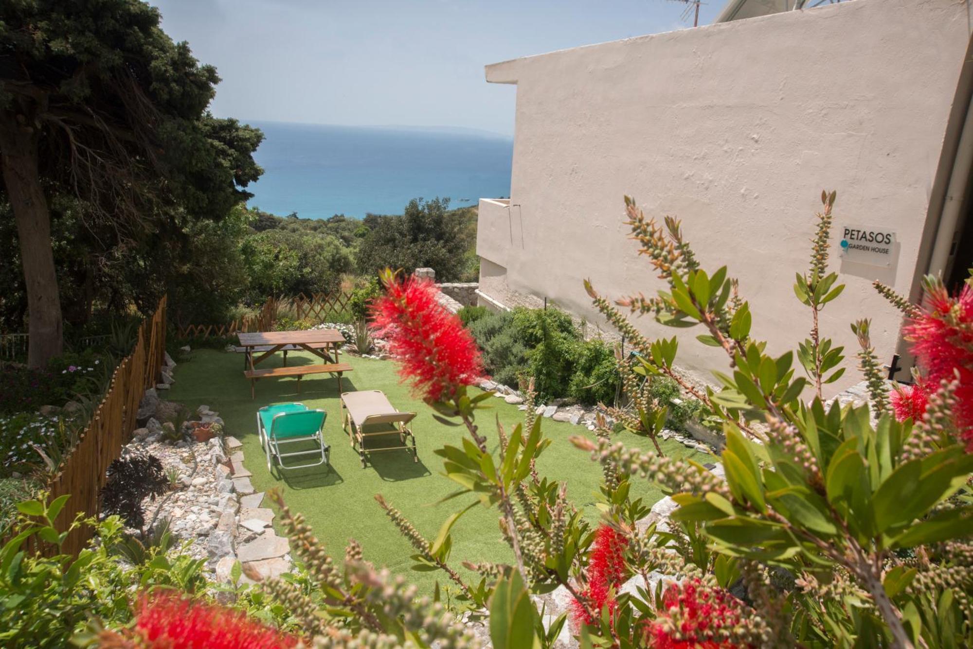 Petasos House - Garden - Sea View Villa Sellia  ภายนอก รูปภาพ