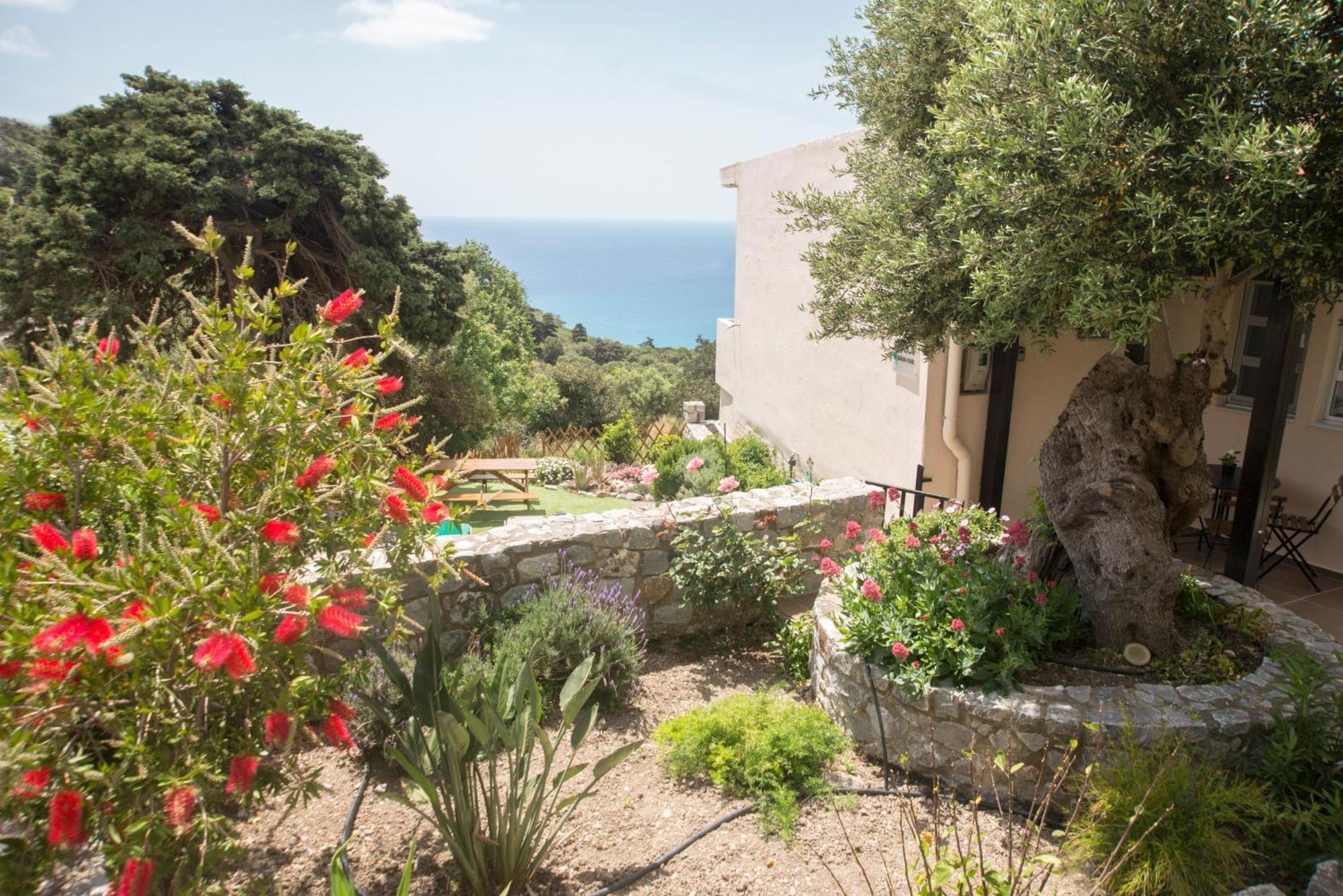 Petasos House - Garden - Sea View Villa Sellia  ภายนอก รูปภาพ