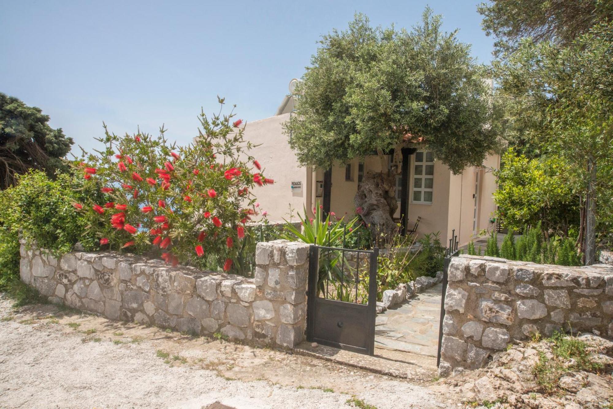 Petasos House - Garden - Sea View Villa Sellia  ภายนอก รูปภาพ
